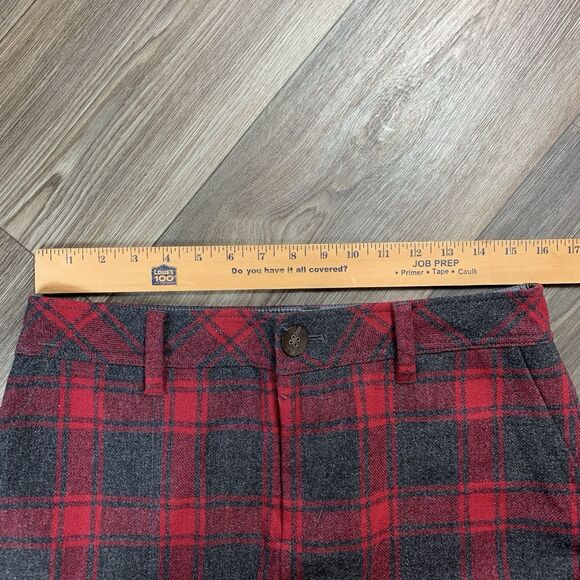 EDDIE BAUER ACADEMIA WOOL PLAID SKIRT, SIZE 8 Petite - Picture 4 of 7